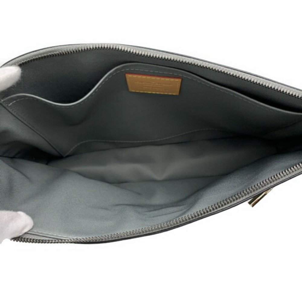 Louis Vuitton Pochette Clutch Bag Gray Titanium Monogram Cosmos